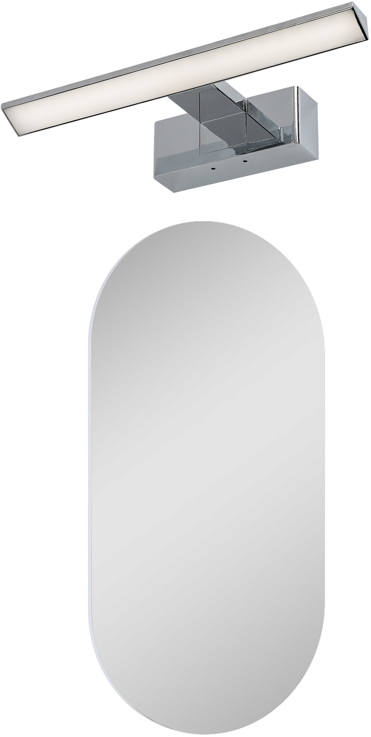 Set Spiegel Elita Oval RE067567000010, Leuchter Rabalux Loric 75023