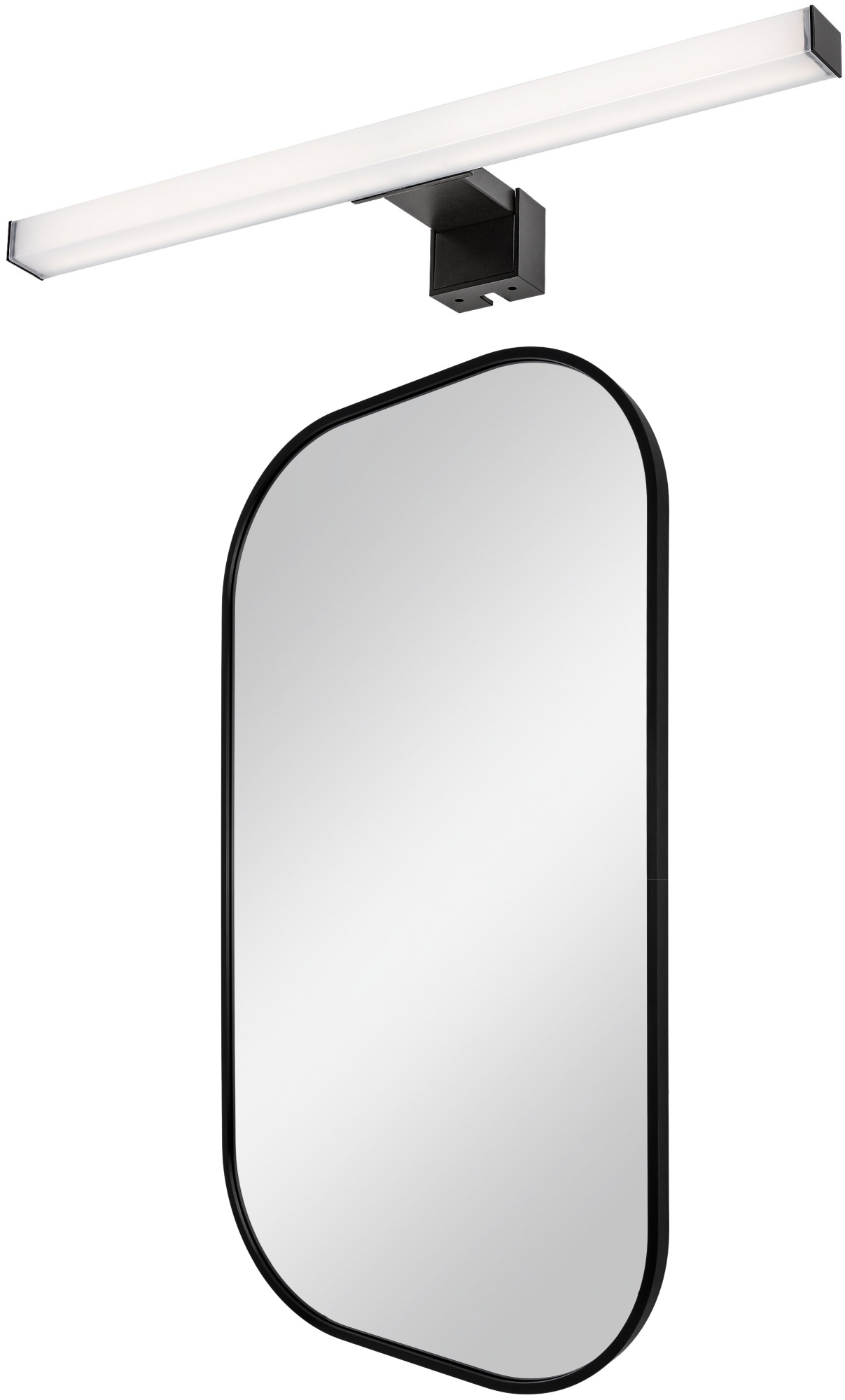 Set Spiegel Dubiel Vitrum Luis 5905241012834, Leuchter Rabalux Oliro 75051