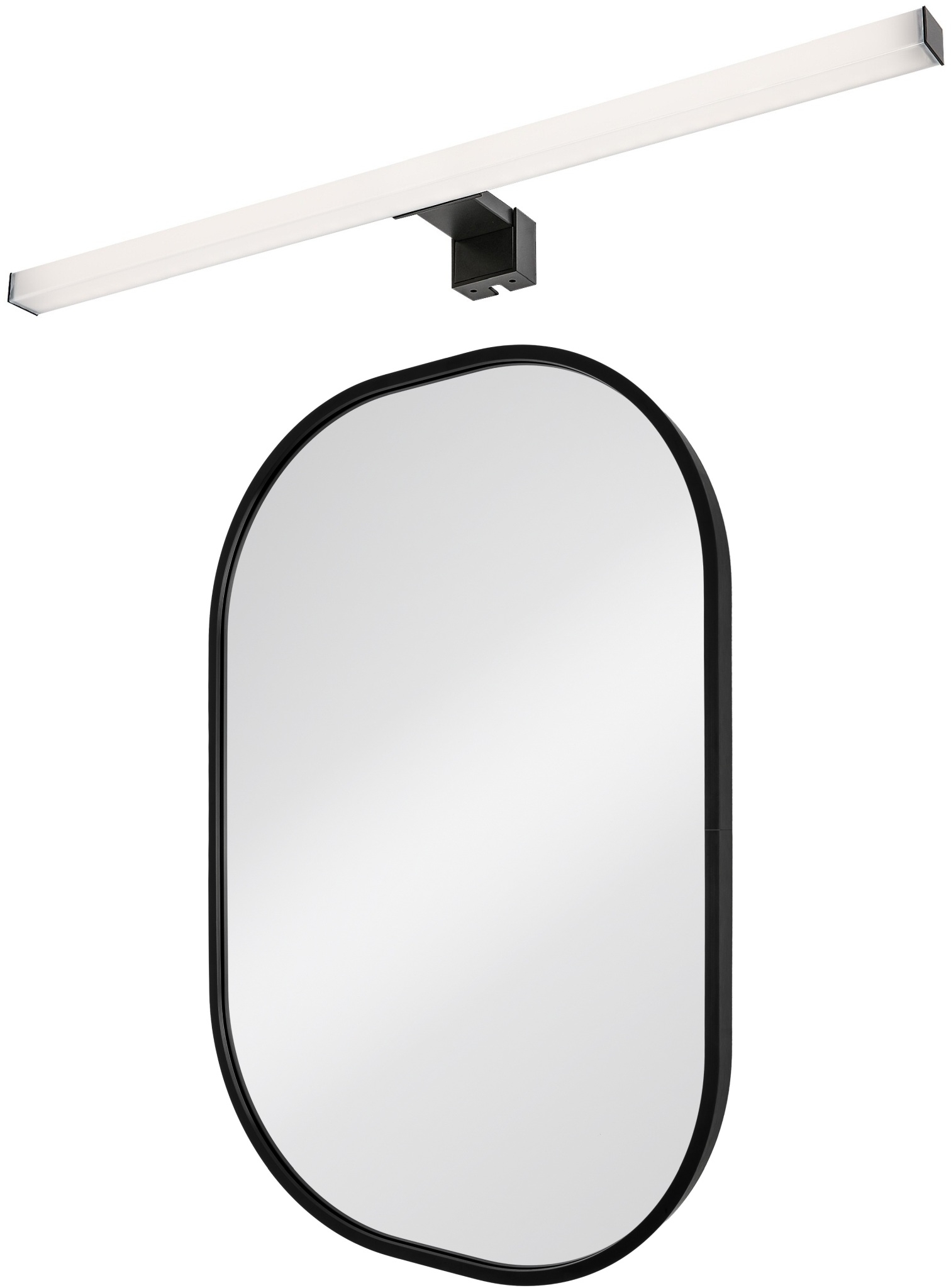 Set Spiegel Dubiel Vitrum Luis 5905241012841, Leuchter Rabalux Oliro 75052