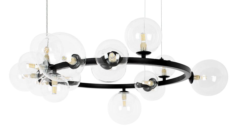 Moosee Alure Pendelleuchte x5 W weiß-schwarz MSE010100283