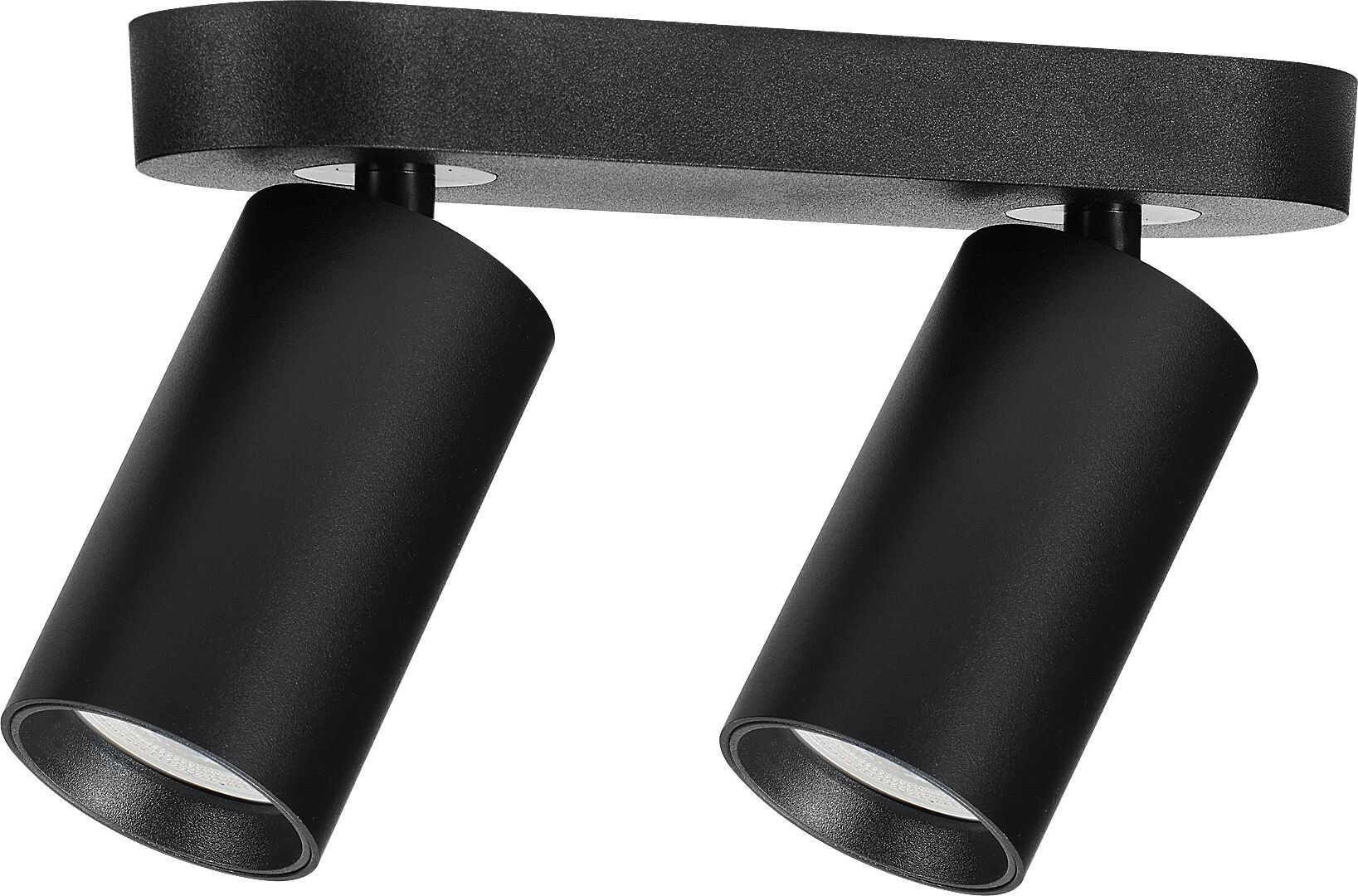 Rabalux Yorli Deckenlampe 2x7 W schwarz 73082