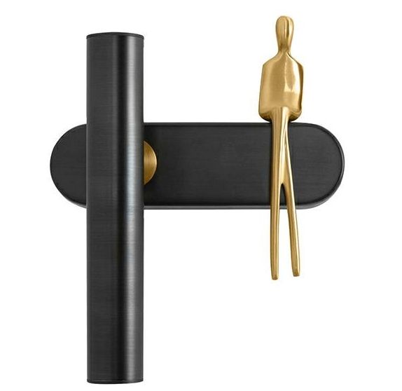 Moosee Boy Leuchter 1x4 W schwarz-gold MSE1501100482