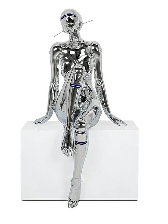 Moosee Cyber Woman Stehlampe x4 W chrom MSE1501100512