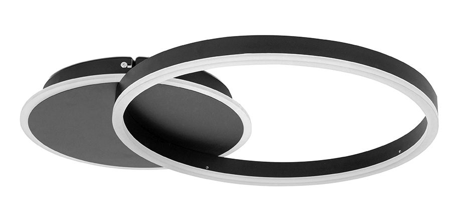 Moosee Rings Deckenlampe x30 W schwarz MSE1501100507