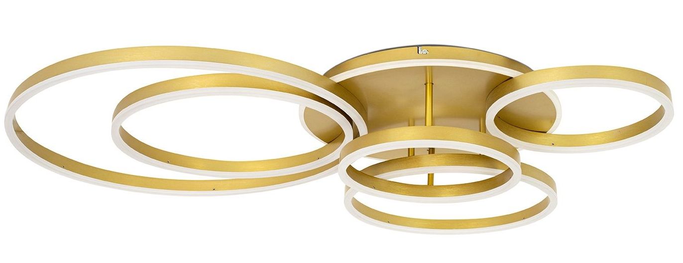 Moosee Rings Deckenlampe x80 W gold MSE1501100504