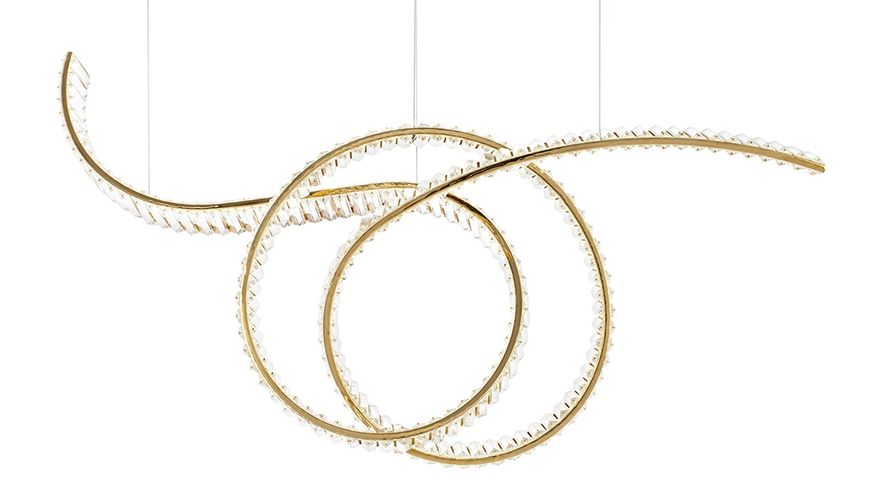 Moosee Wave Pendelleuchte 1x28 W gold MSE1501100188