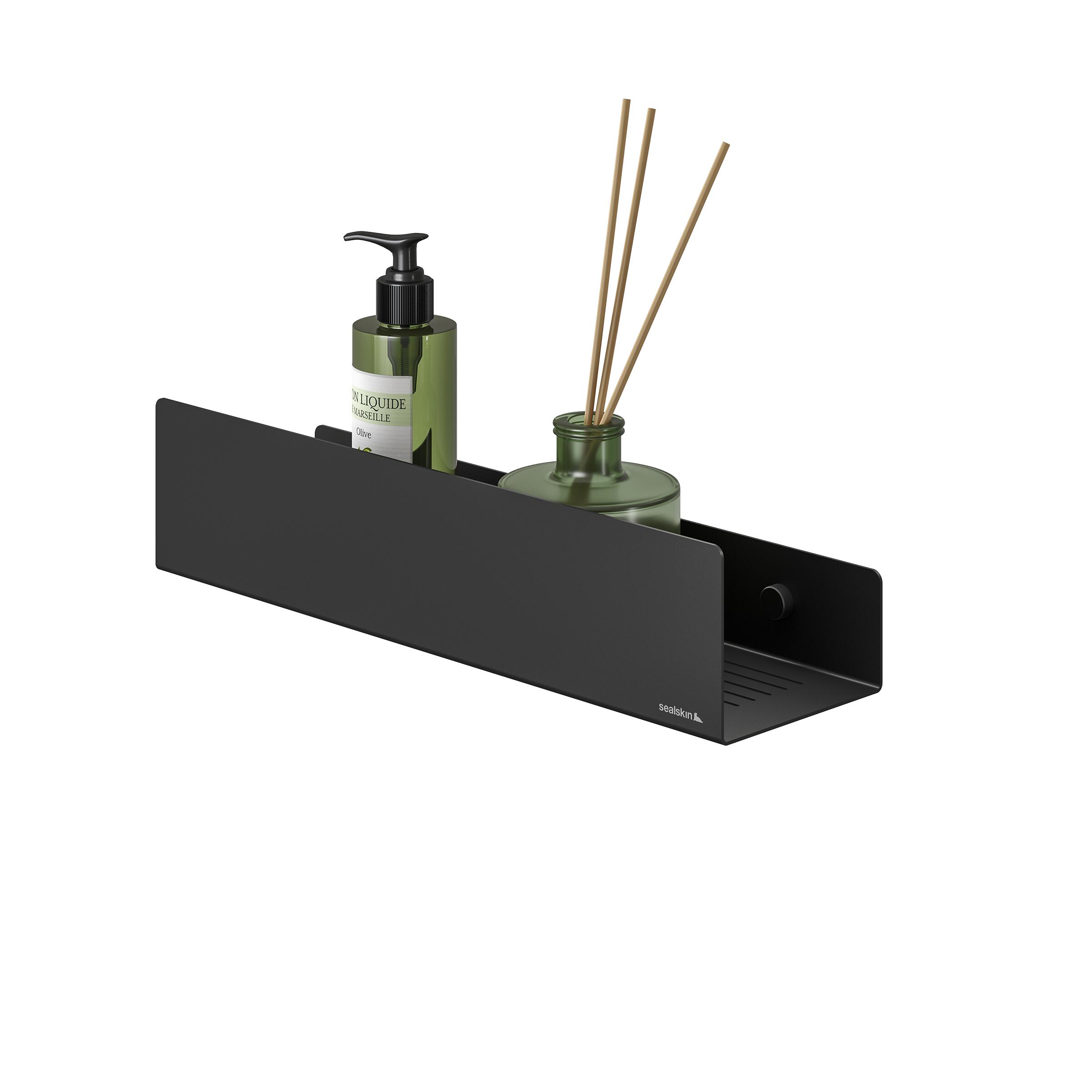 Sealskin Brix Duschregal 35 cm schwarz 800794