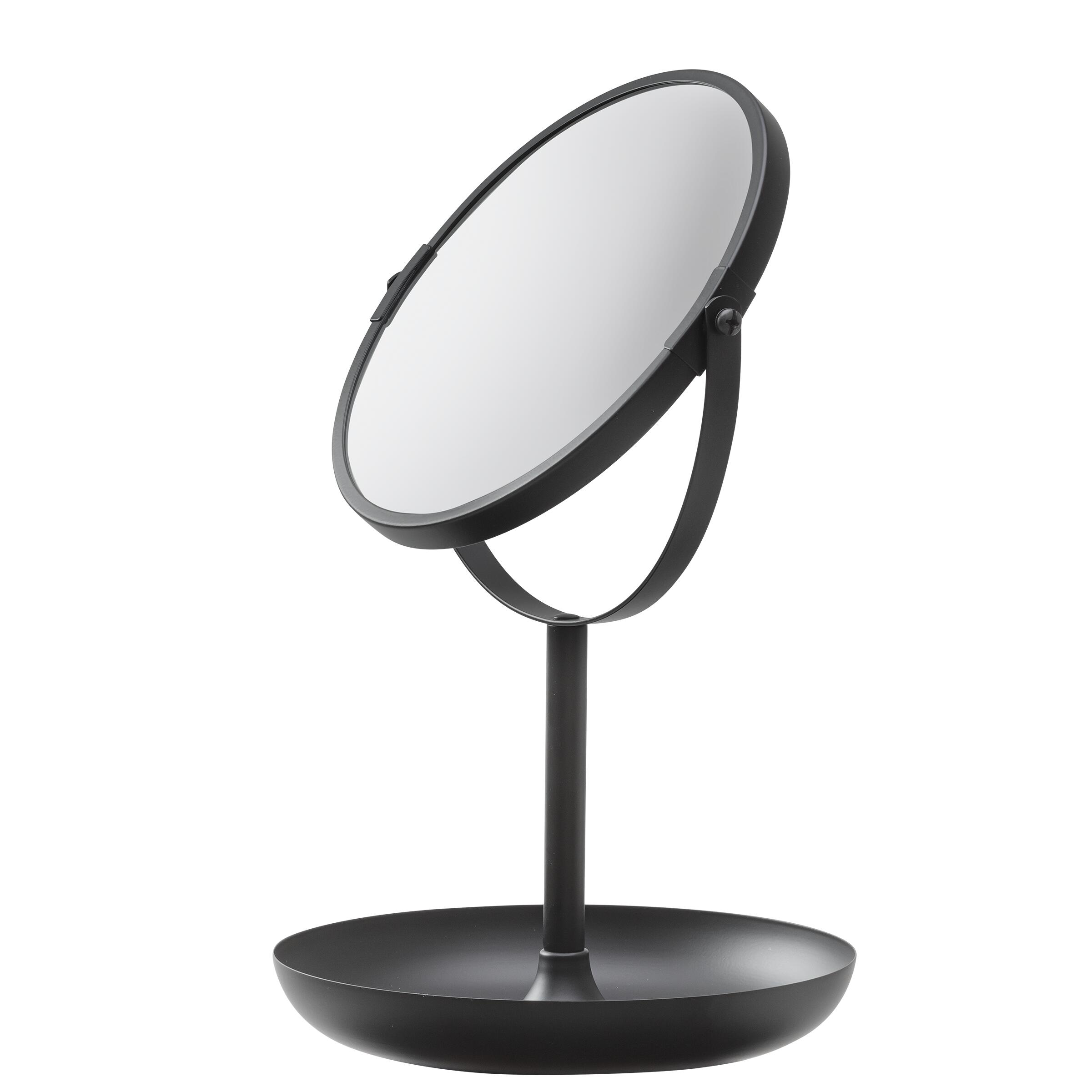 Sealskin Brix Kosmetikspiegel 18x31.5 cm rund schwarz 800811