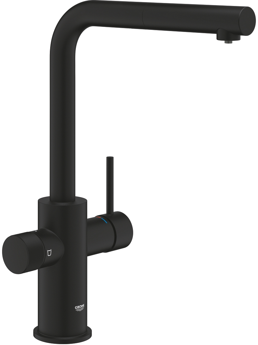 Grohe Blue Pure Minta Küchenarmatur Stehend schwarz 30590KF0