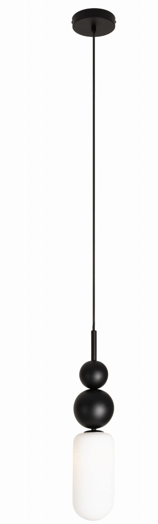 MaxLight Nova Pendelleuchte 1x7 W weiß-schwarz P0641