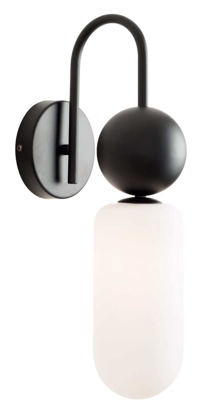 MaxLight Nova Leuchter 1x7 W weiß-schwarz W0381