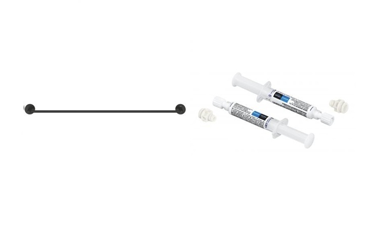 Set Handtuchstange Grohe Start 411872430, Kleber Grohe 41128000