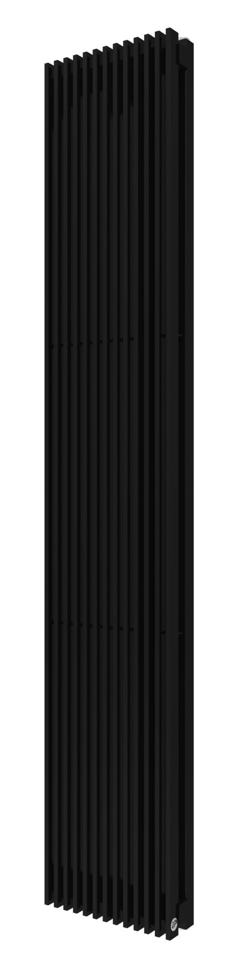 Instal Projekt Afro New 2 Raumheizkörper 160x51.3 cm podłączenie unter schwarz AFRN2-160/23C31