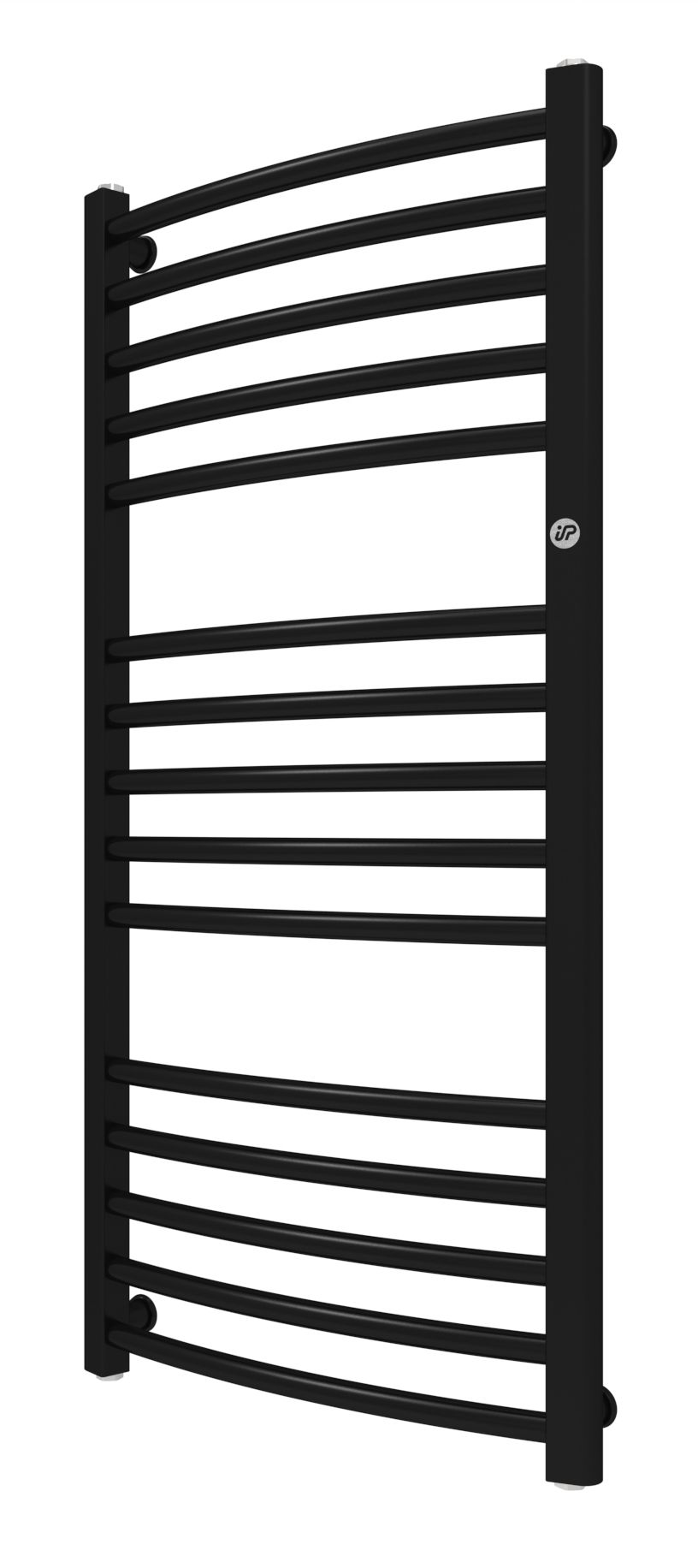 Instal Projekt Ambra R Badezimmerheizkörper Leiter 103x60 cm schwarz AMBR-60/100C31