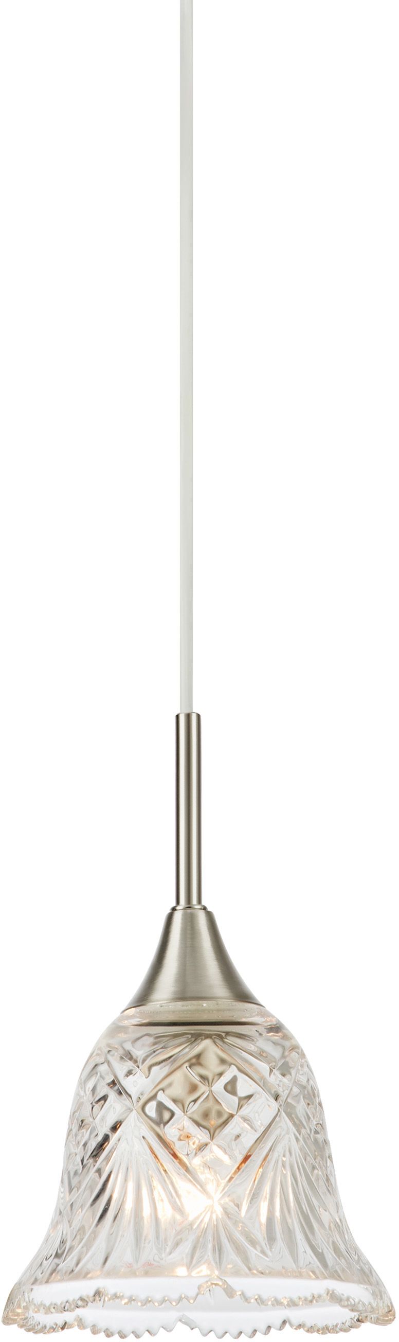 Markslöjd Luna Pendelleuchte 1x40 W nickel 109012