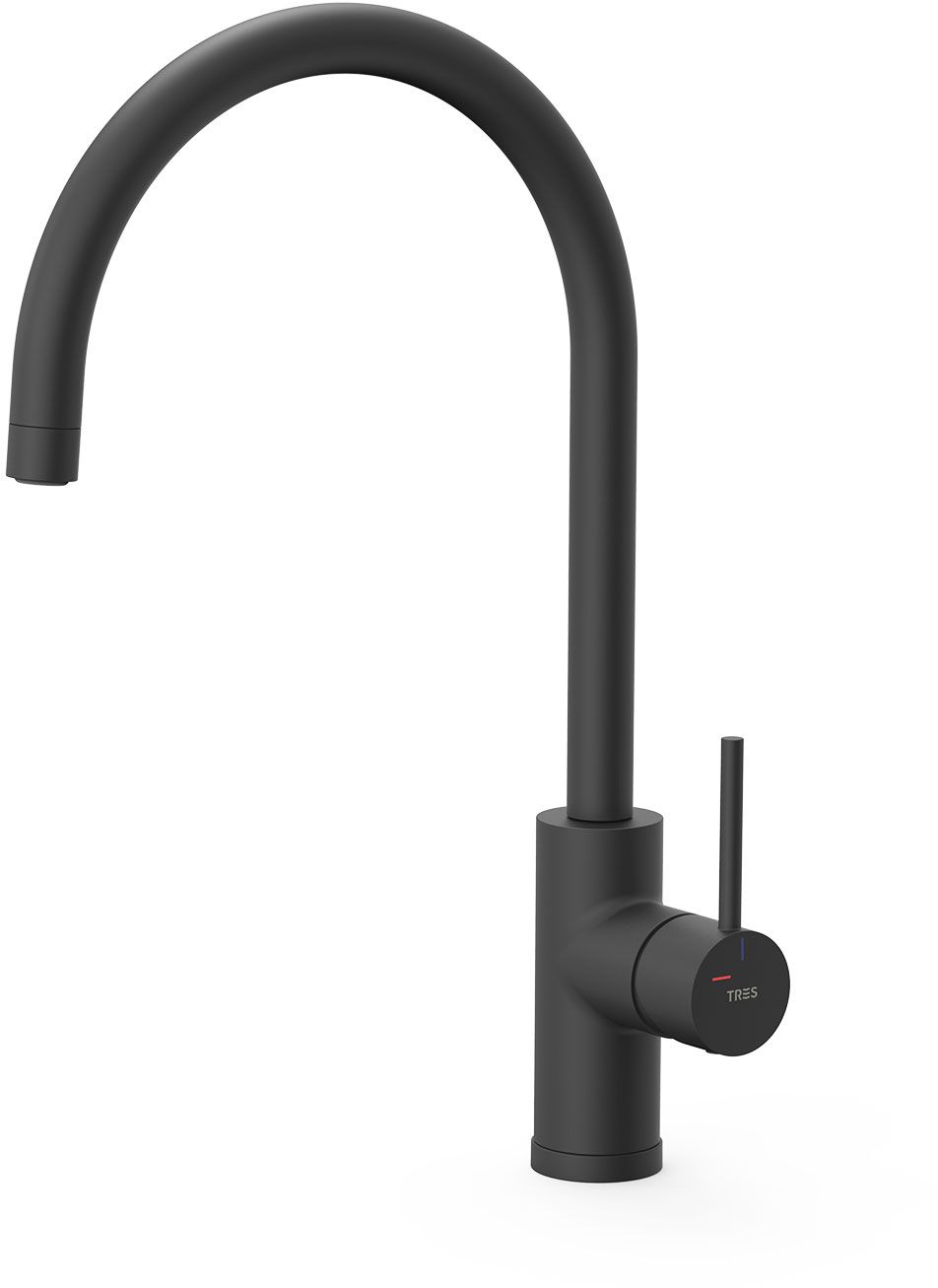 Tres Selection Küchenarmatur Stehend schwarz 23044005NM