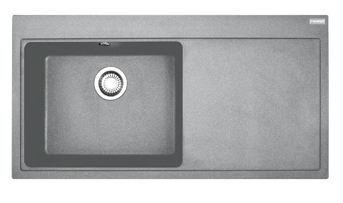 Franke Mythos granitspüle 100x51.5 cm grau/graphit/onyx 114.0743.111