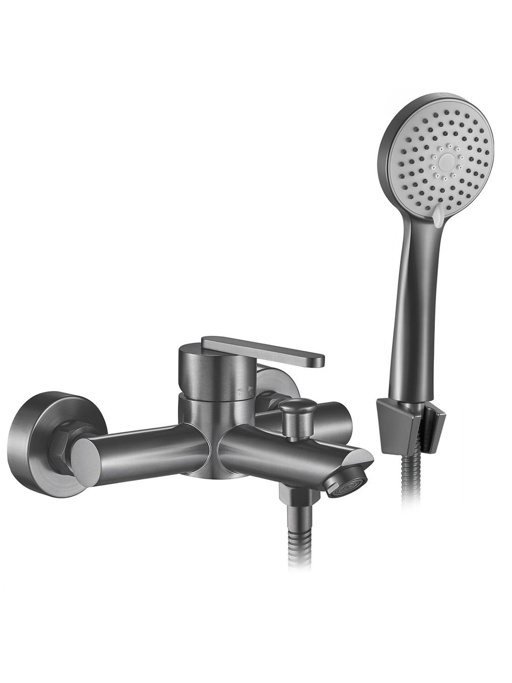 Rea Ontario badewannen- und duscharmatur Wand graphit REA-B5515