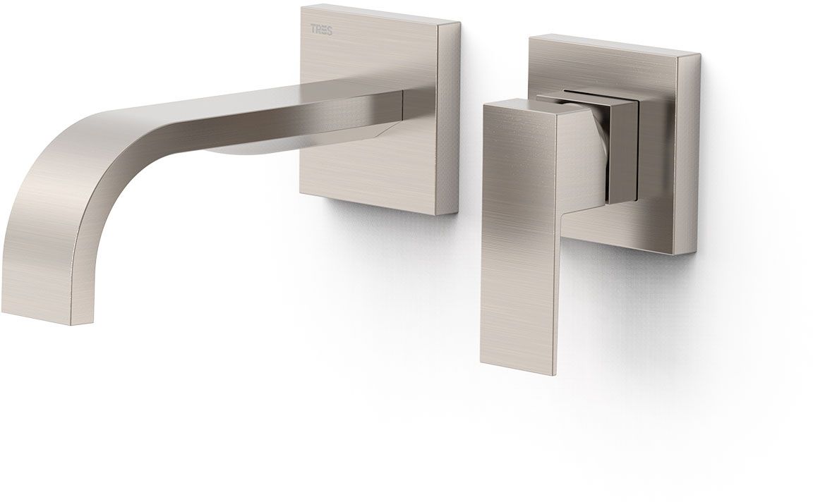 Tres Cuadro-Tres Waschtischarmatur Unterputz stahl 00630021AC