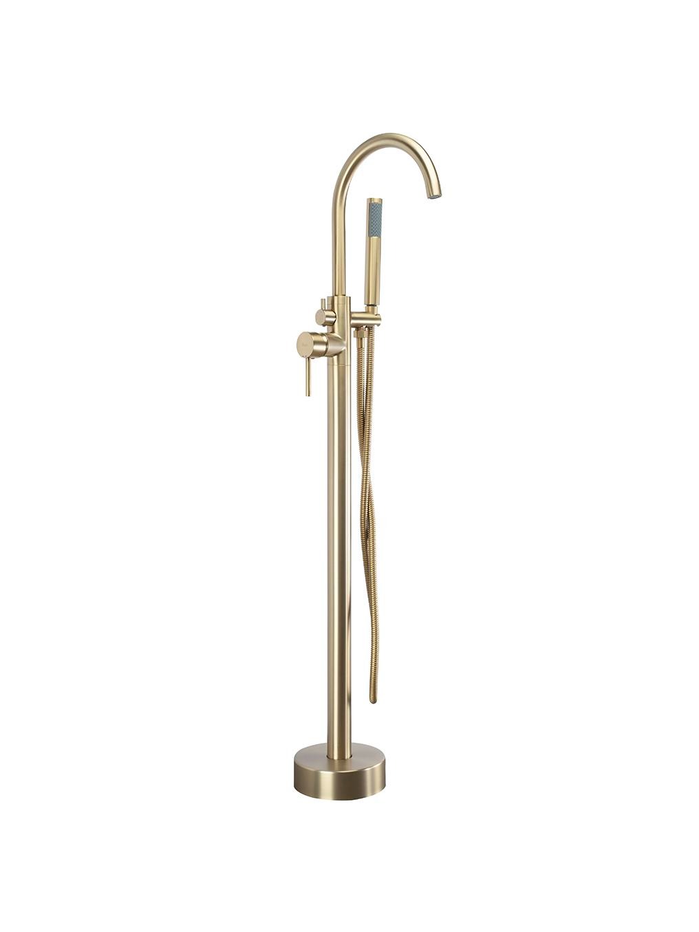 Rea Lungo badewannen- und duscharmatur freistehend gold REA-B7498