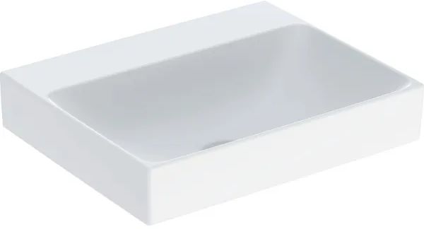 Geberit One Waschbecken 50x41 cm rechteckig Aufsatzwaschbecken weiß 505.031.01.6