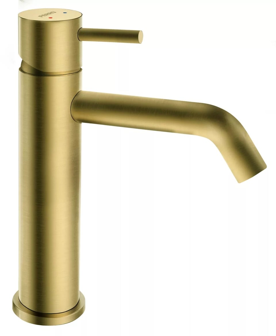Ferro Ciriculus waschbeckenhahn stehend gold BCK2BG