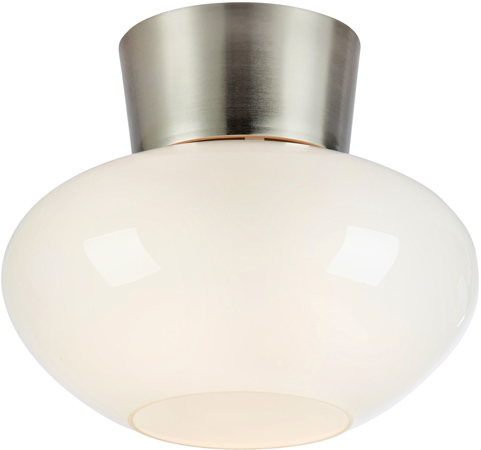 Markslöjd Malaga Deckenlampe 1x60 W weiß-nickel 109025