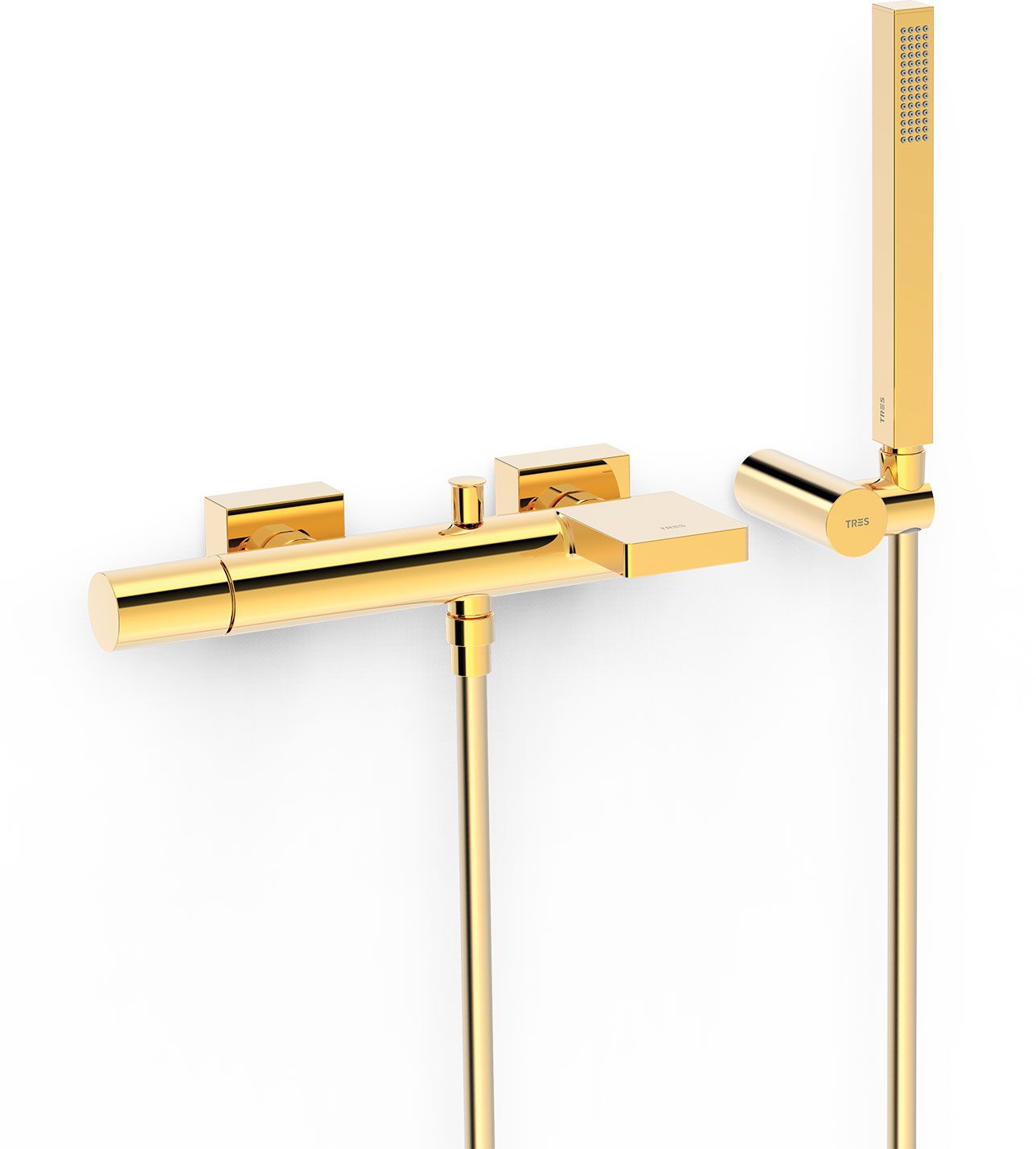 Tres Project badewannen- und duscharmatur Wand gold 21117001OR