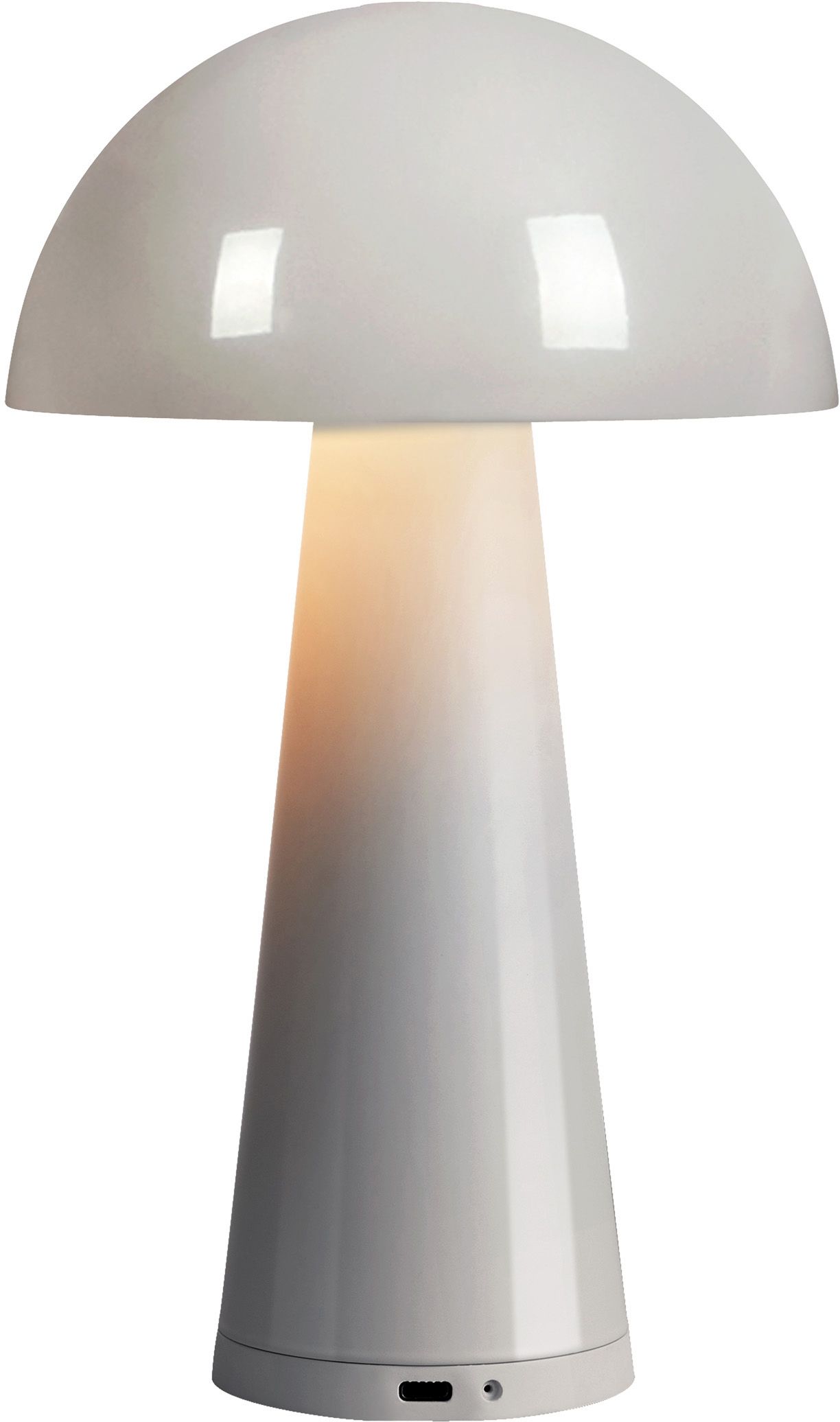 Markslöjd Fungi Tischlampe 1x1.5 W grau 108950