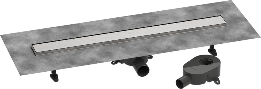 Hansgrohe RainDrain Go Linienablauf 80 cm stahl 56273800