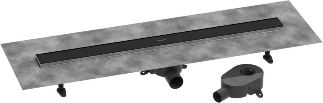 Hansgrohe RainDrain Go Linienablauf 90 cm schwarz 56274670