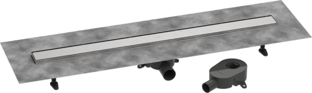 Hansgrohe RainDrain Go Linienablauf 100 cm stahl 56275800