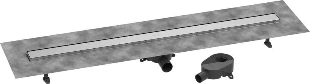 Hansgrohe RainDrain Go Linienablauf 120 cm stahl 56276800