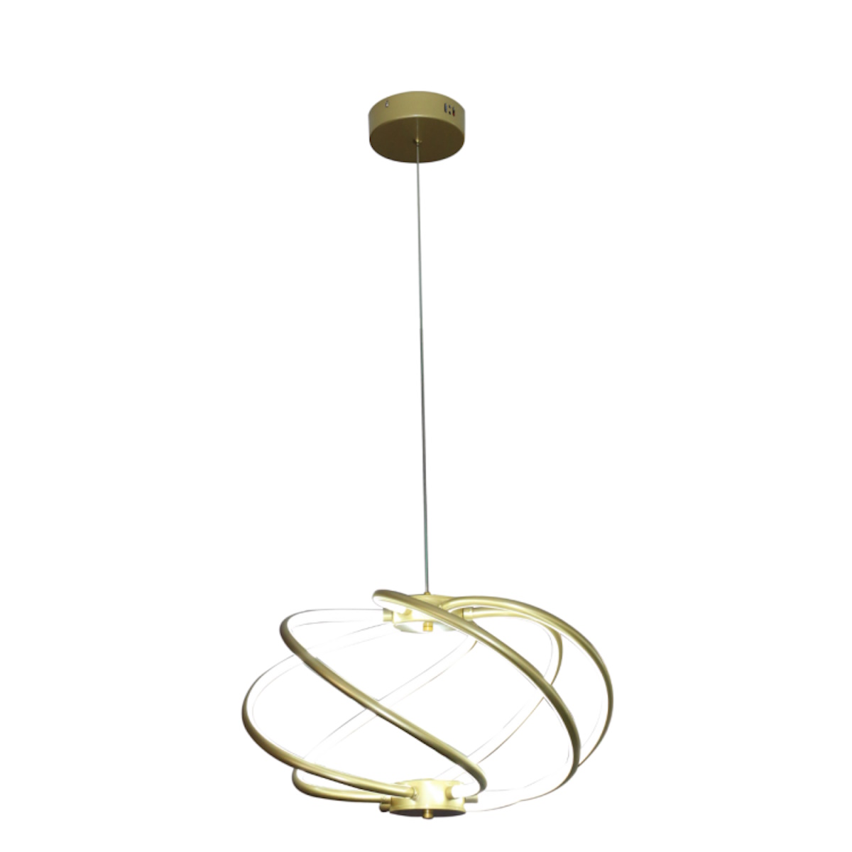 Light Prestige Kandor Pendelleuchte 1x45 W gold LP-1425/1P GD