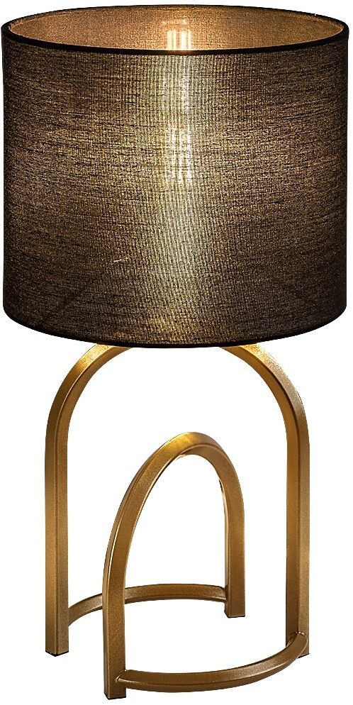 Rabalux Gisaya Tischlampe 1x25 W schwarz-gold 74075