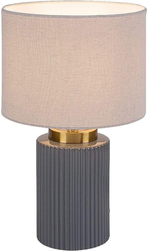 Rabalux Glovy Tischlampe 1x40 W weiß-grau 74045