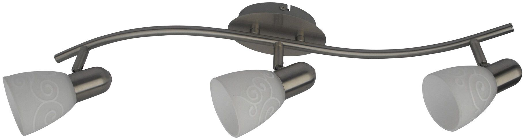 Rabalux Harmony Deckenlampe 3x40 W weiß-chrom 6637