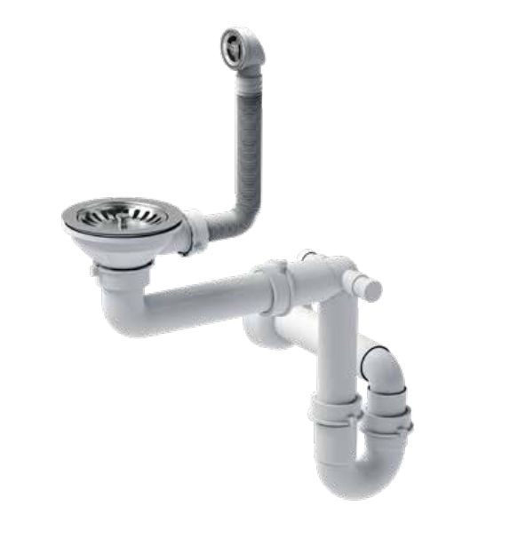 Quadron Save Space Siphon für Waschbecken M1SSG4A