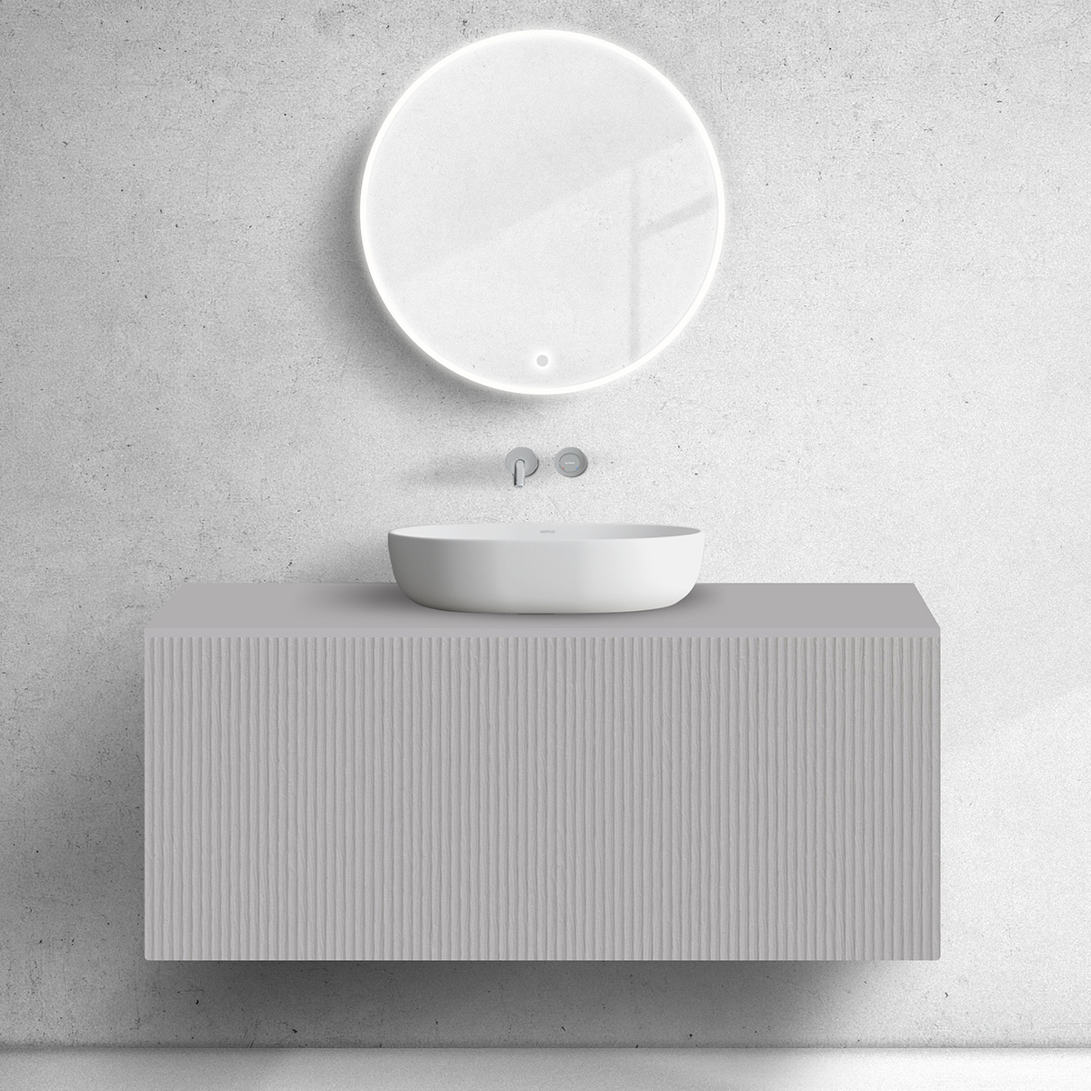 Oltens Lun Unterschrank 120x44.7x52 cm Unterschrank hängend 60030900