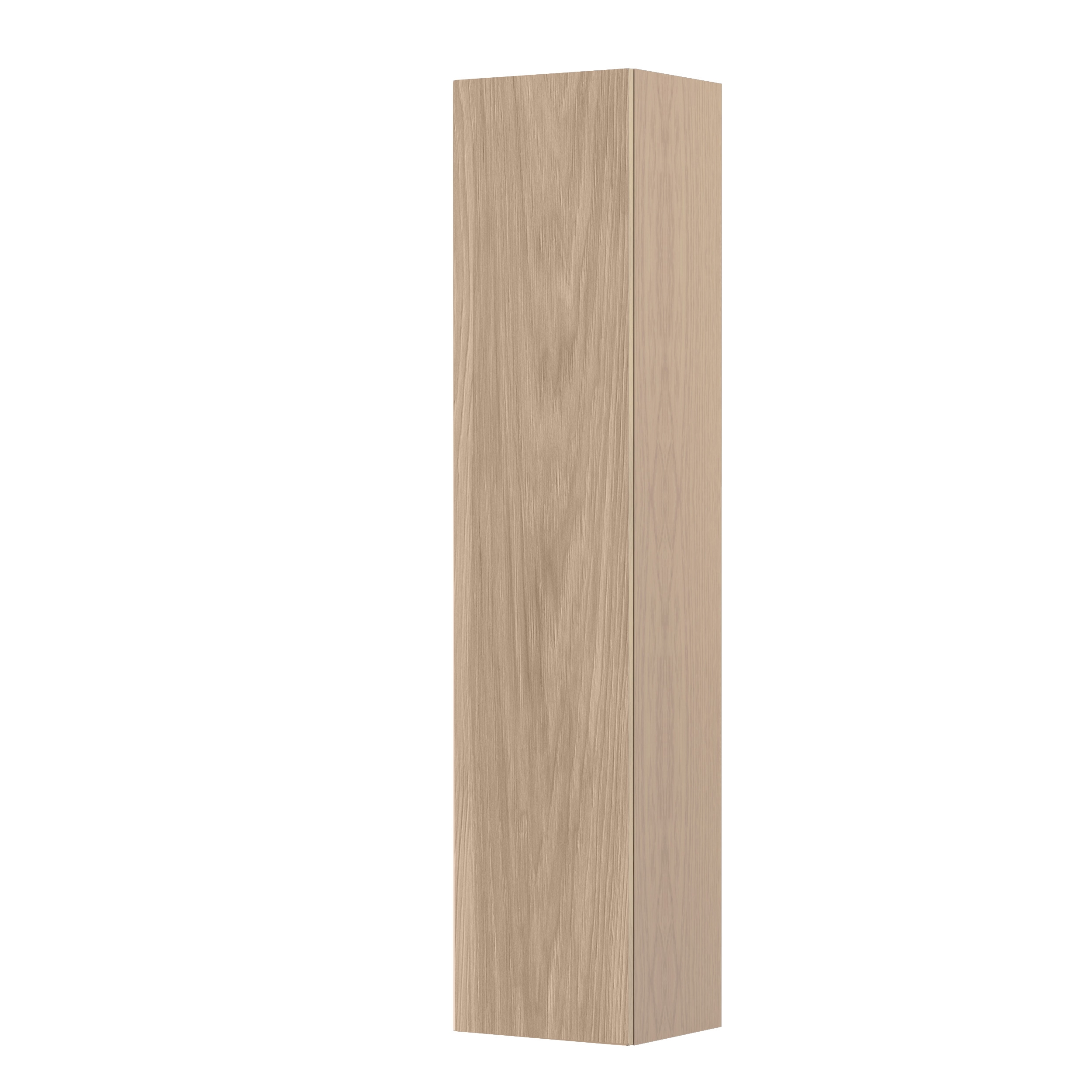 Oltens Lun Badschrank 35x30x160 cm Seitenschrank hängend eiche 60037060
