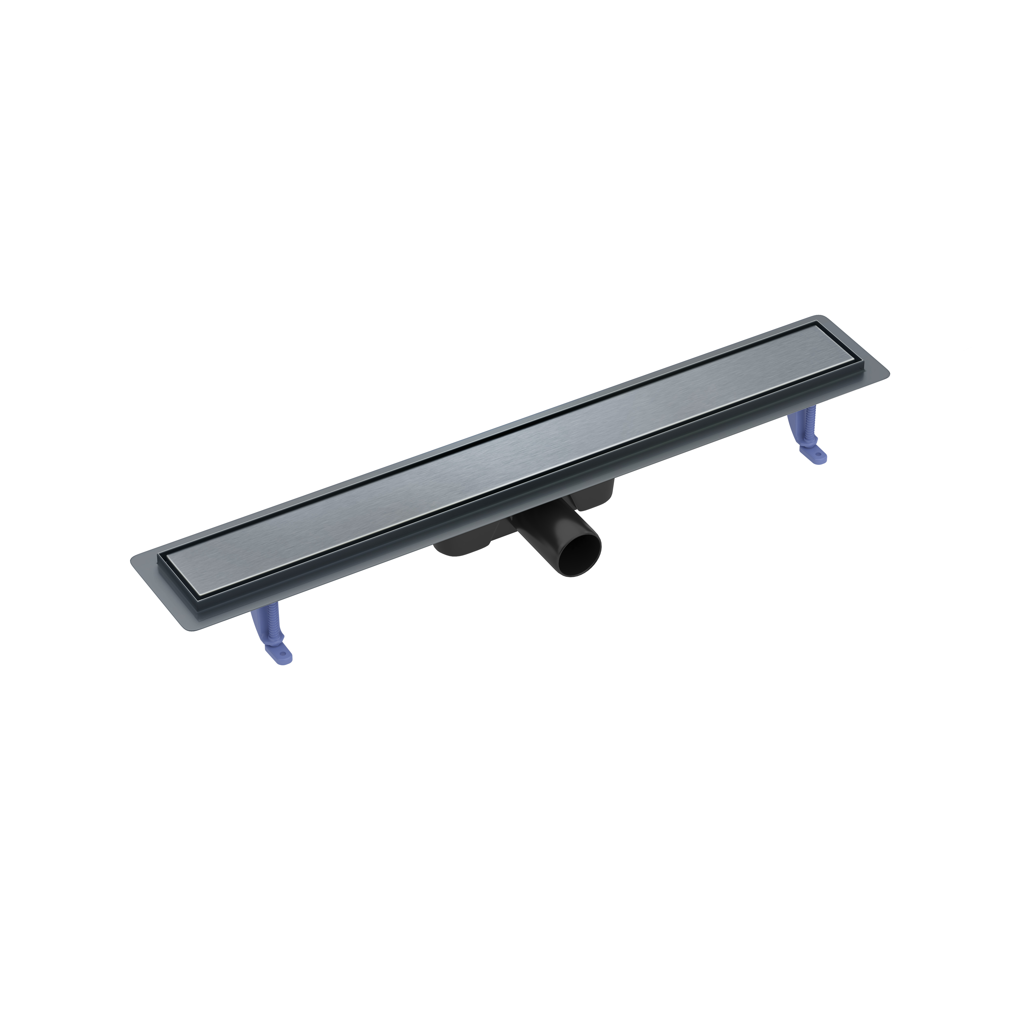 Cersanit Tako Duschrinne 70 cm schwarz-Graphit S204-063