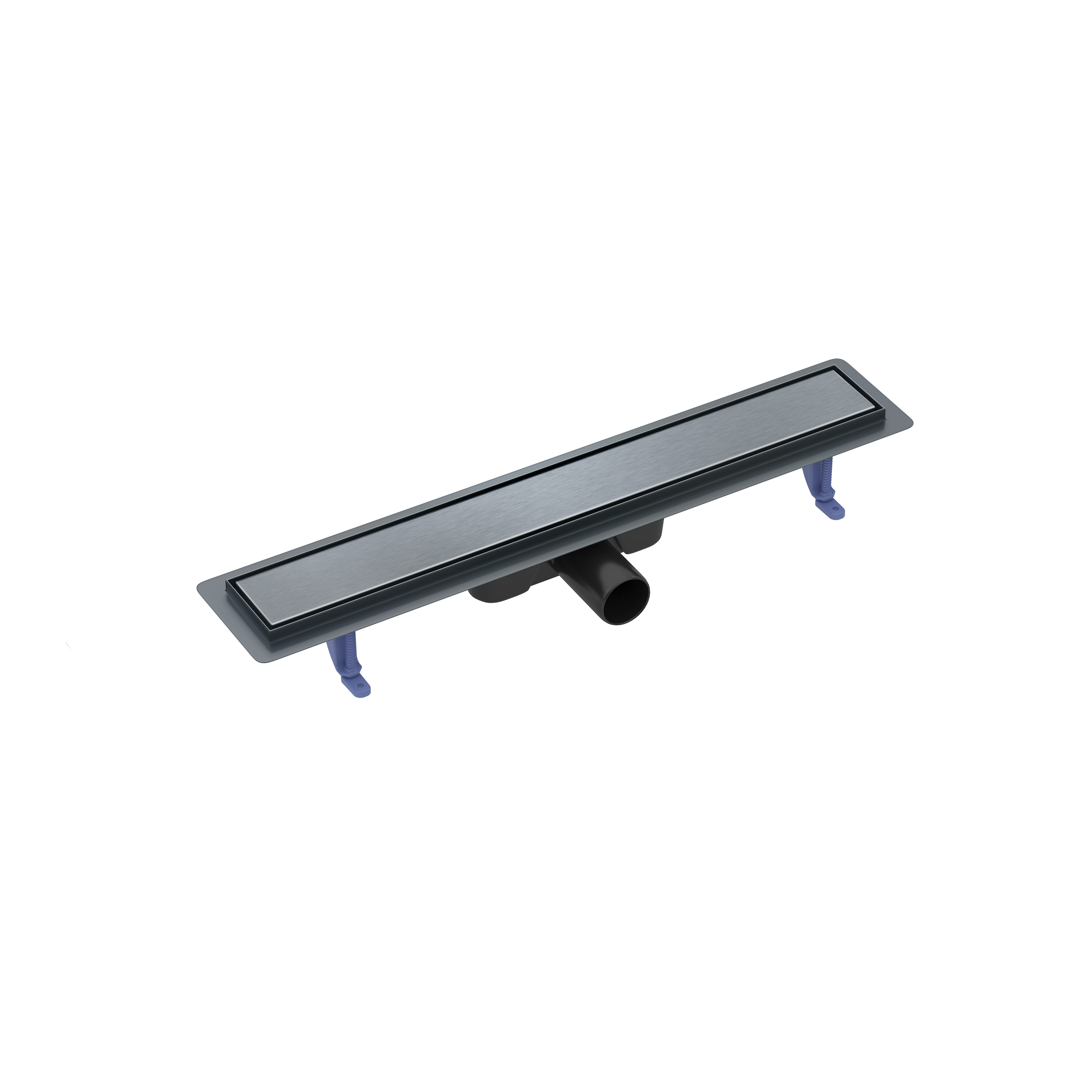 Cersanit Tako Duschrinne 60 cm schwarz-Graphit S204-062