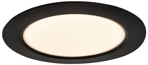Rabalux Shaun2 Eingebaute Lampe 1x12 W schwarz 71226