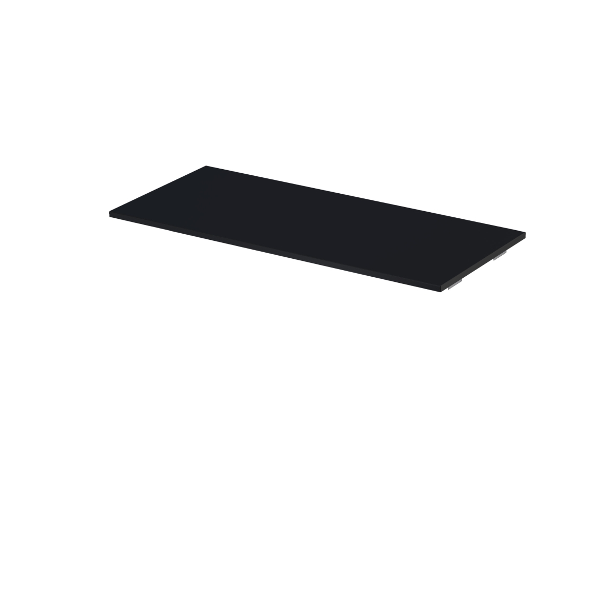 Oltens Lun Waschtischplatte 100x45 cm schwarz 63026300