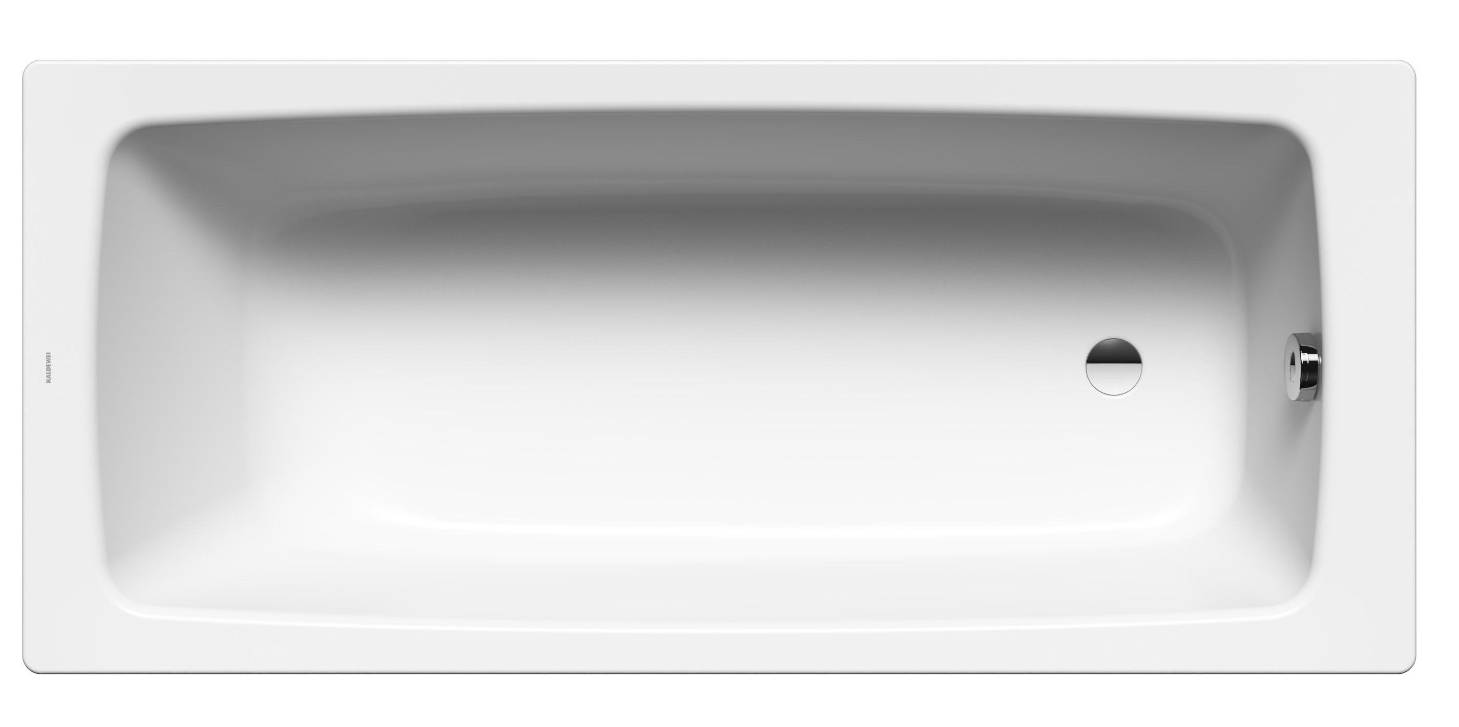 Kaldewei Cayono Rechteckige Badewanne 170x75 cm weiß 275000011001