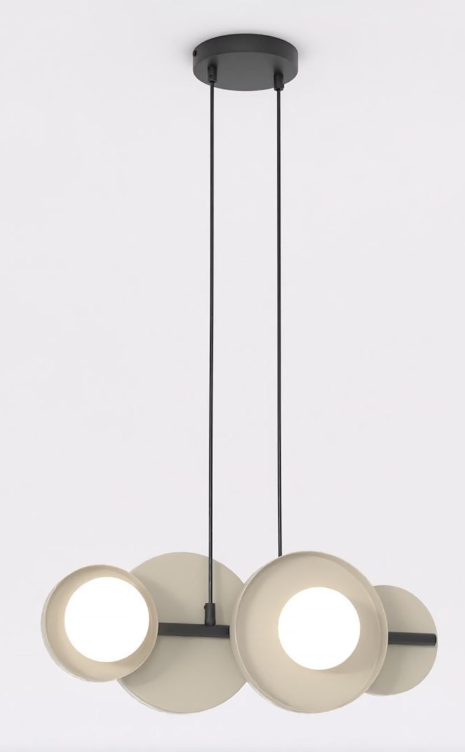 Emibig 4 BL Mokka Pendelleuchte 4x8 W kaffee 1488/4