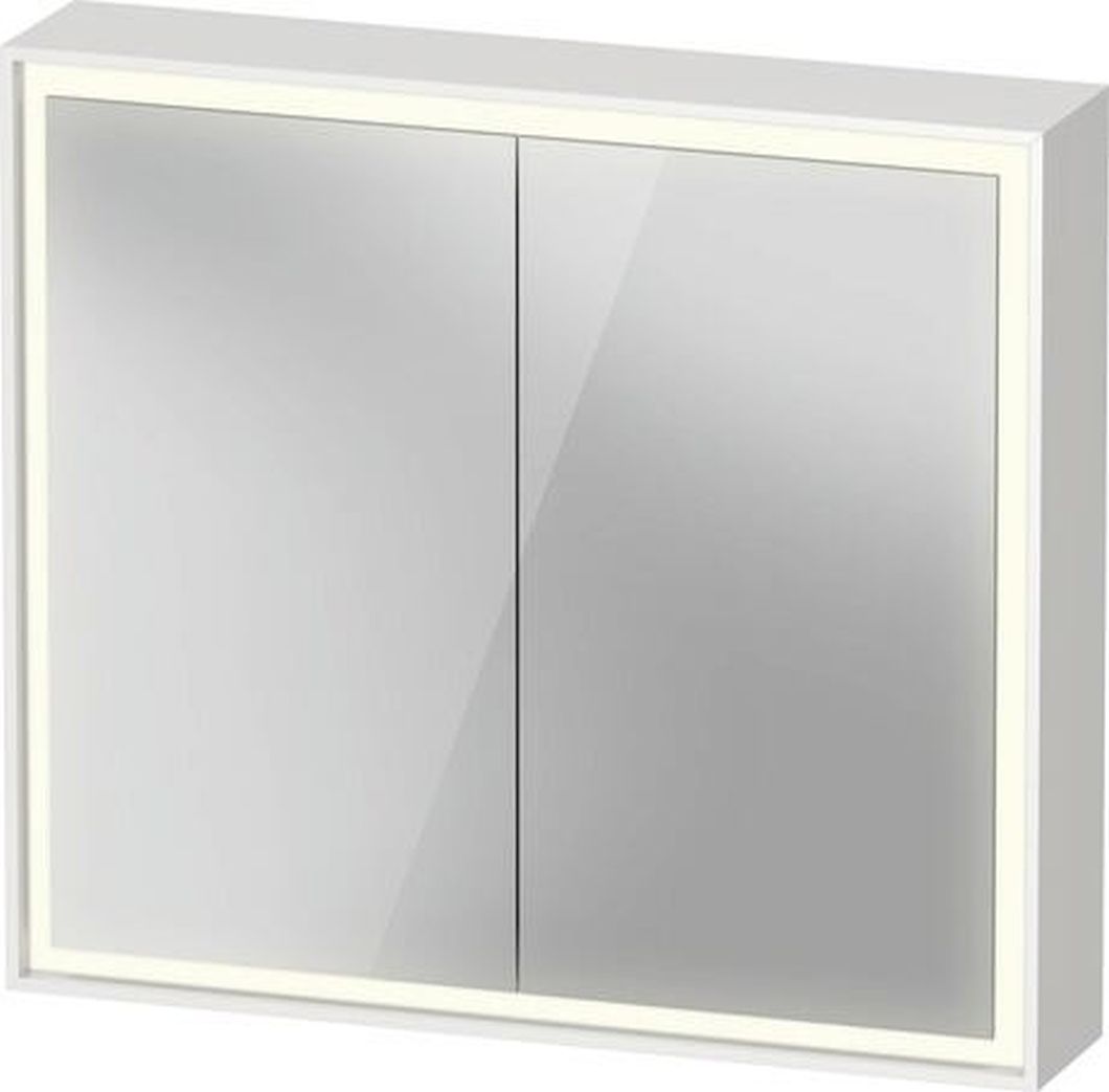 Duravit L-Cube Kabinett 80x15x70 cm Spiegelschrank weiß LC7551018180010