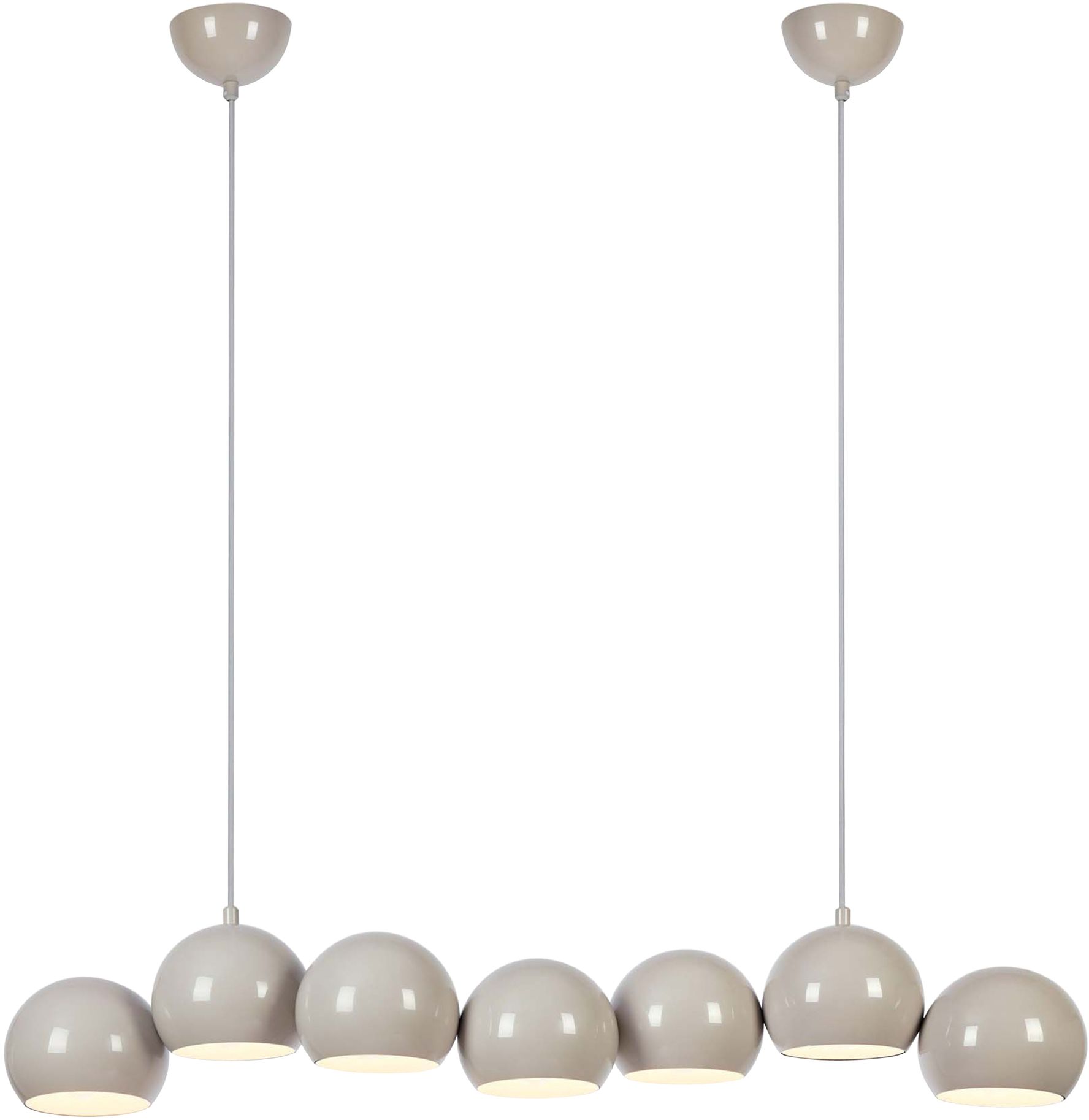Markslöjd Cupolo Pendelleuchte x40 W grau/aschfarben 108914