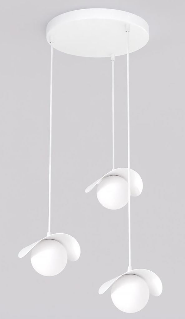 Emibig Ritual Pendelleuchte 3x8 W weiß 1584/3PREM