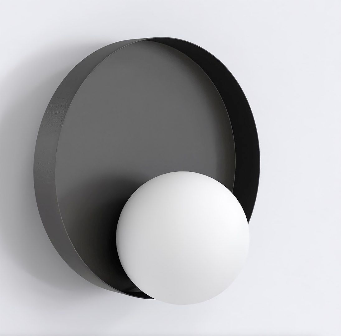 Emibig Kido Leuchter 1x8 W schwarz 1532/K1